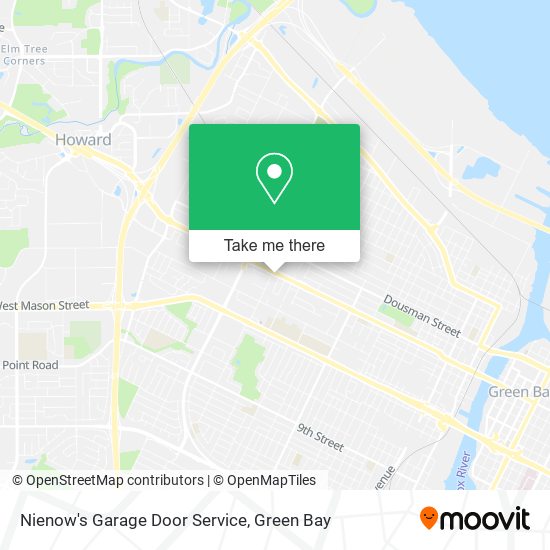 Mapa de Nienow's Garage Door Service