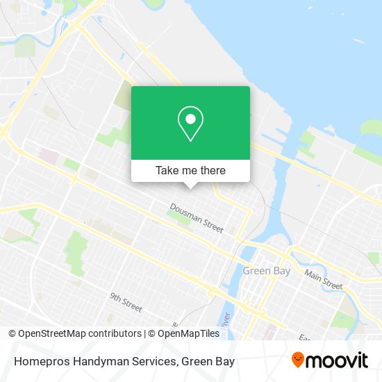 Mapa de Homepros Handyman Services
