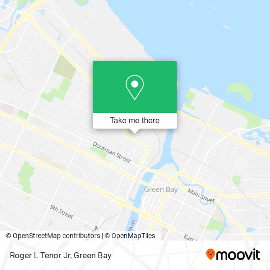 Roger L Tenor Jr map