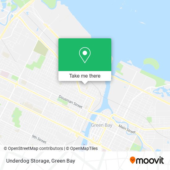 Mapa de Underdog Storage