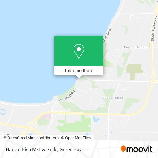 Harbor Fish Mkt & Grille map