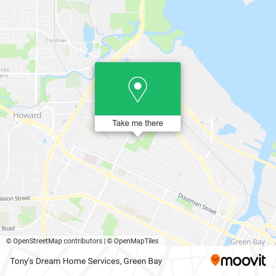 Mapa de Tony's Dream Home Services