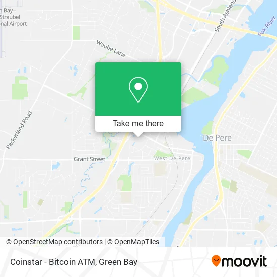 Mapa de Coinstar - Bitcoin ATM