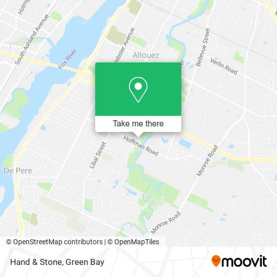 Mapa de Hand & Stone