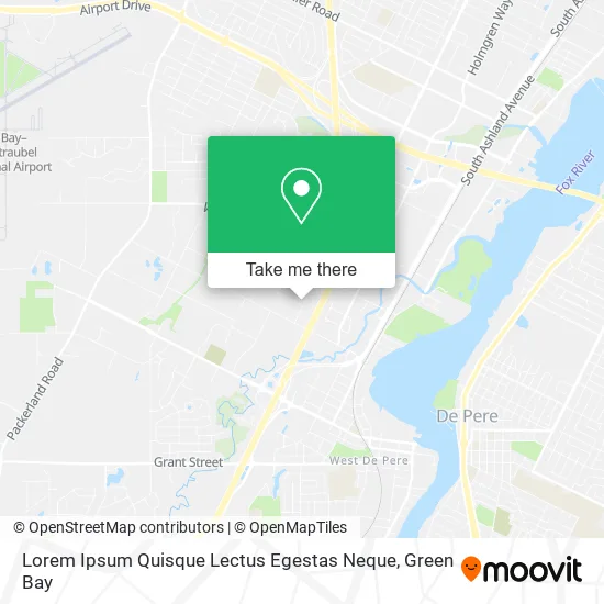 Mapa de Lorem Ipsum Quisque Lectus Egestas Neque