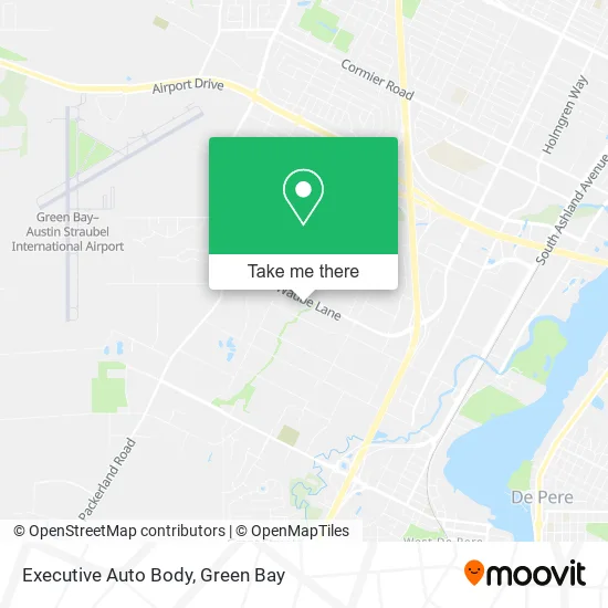Executive Auto Body map