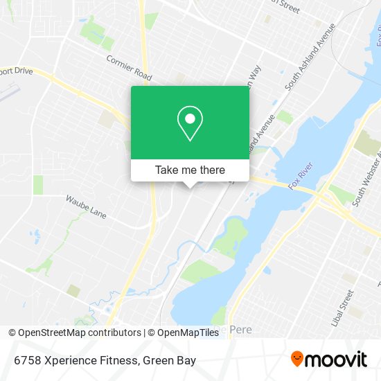 6758 Xperience Fitness map