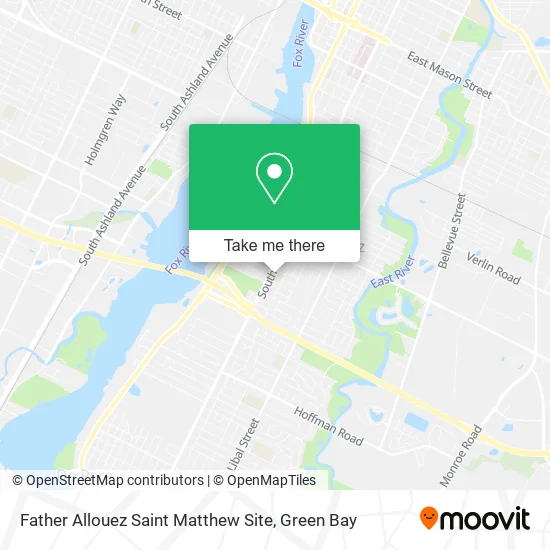 Mapa de Father Allouez Saint Matthew Site
