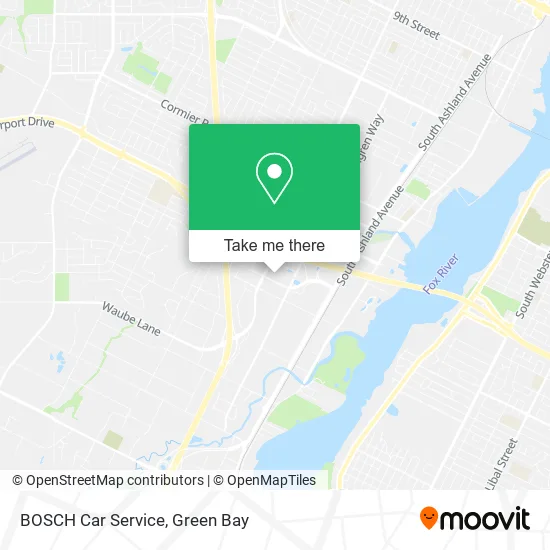 BOSCH Car Service map