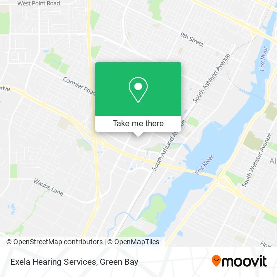 Exela Hearing Services map