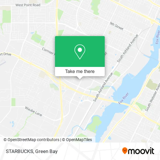 STARBUCKS map