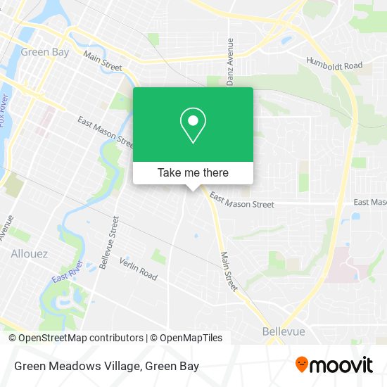 Green Meadows Village map