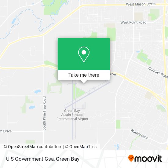 U S Government Gsa map