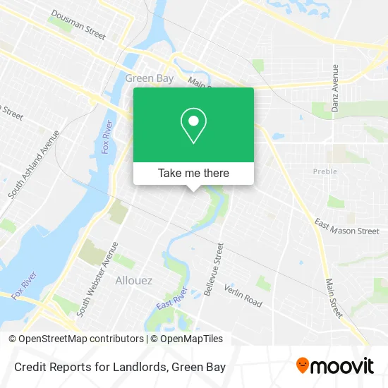 Mapa de Credit Reports for Landlords