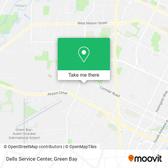 Dells Service Center map