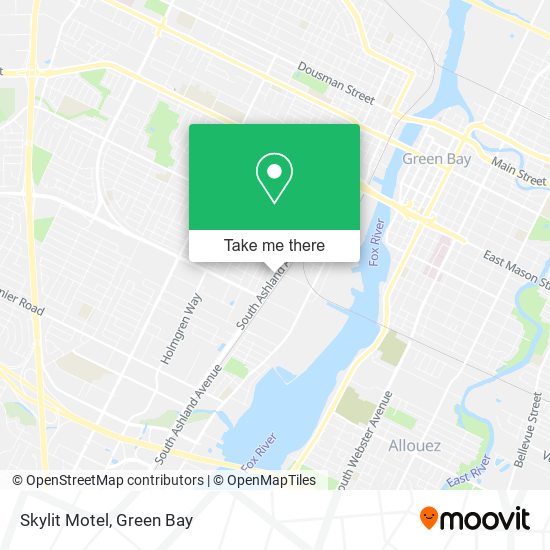 Mapa de Skylit Motel