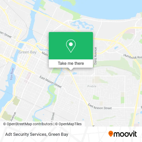 Adt Security Services map