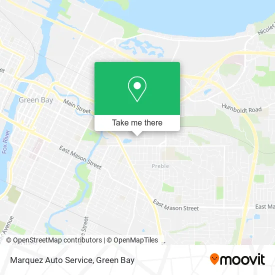 Marquez Auto Service map