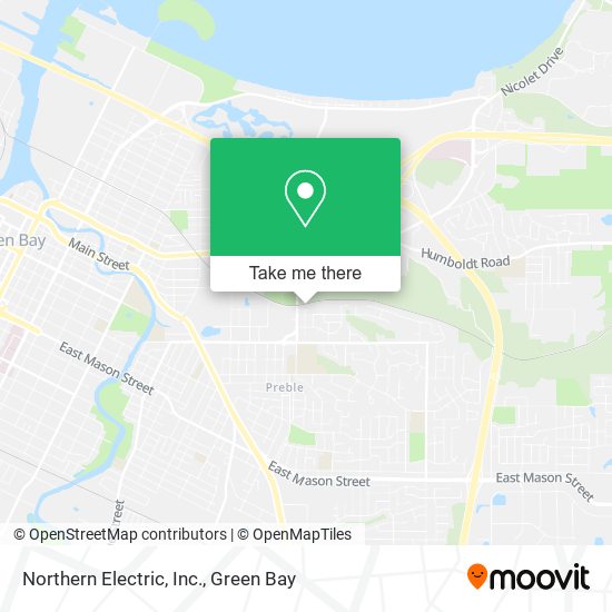 Mapa de Northern Electric, Inc.