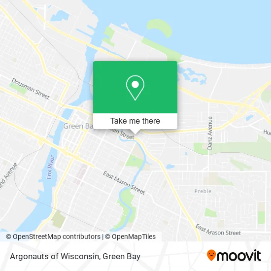 Argonauts of Wisconsin map