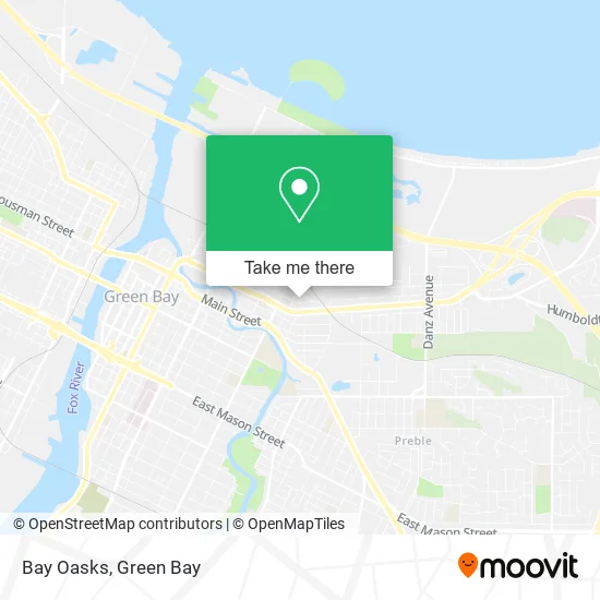 Mapa de Bay Oasks