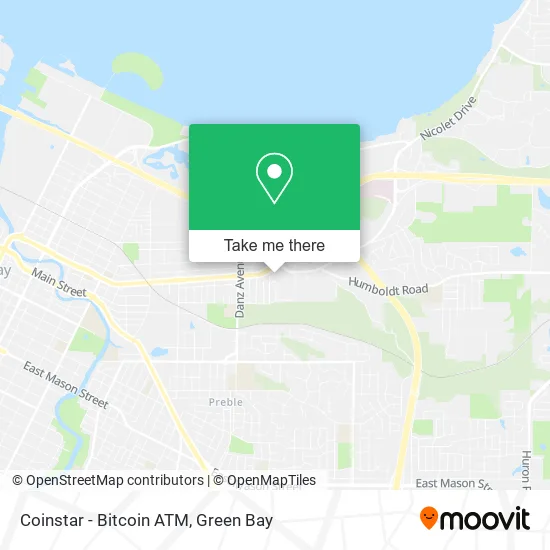 Coinstar - Bitcoin ATM map