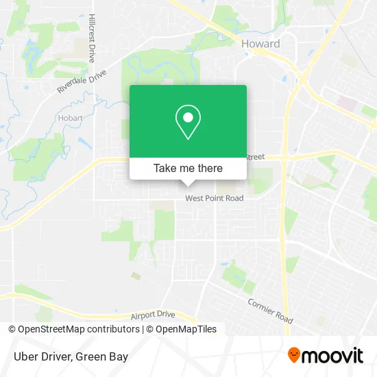 Mapa de Uber Driver