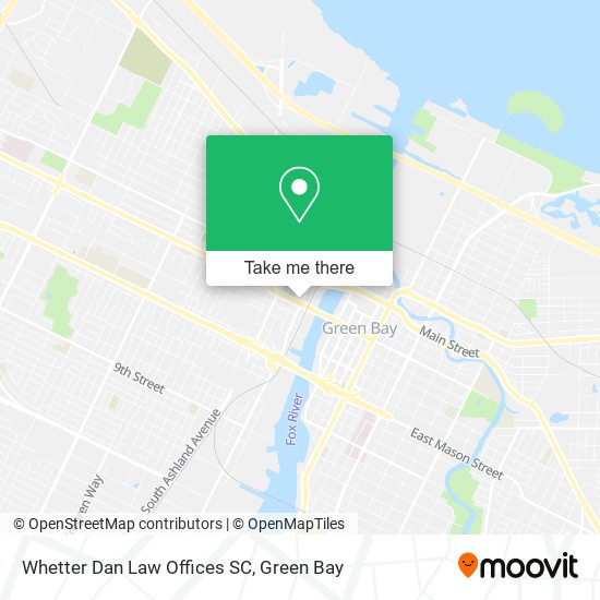 Whetter Dan Law Offices SC map