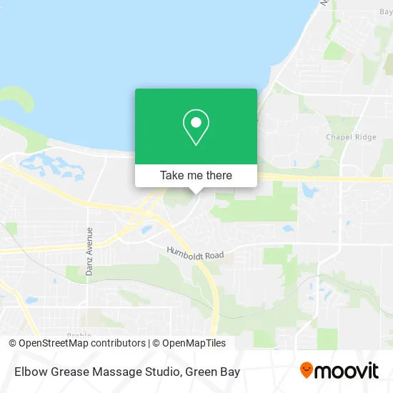 Mapa de Elbow Grease Massage Studio