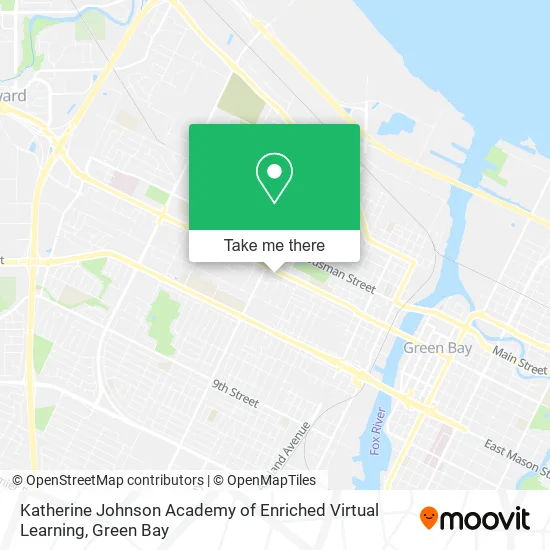 Mapa de Katherine Johnson Academy of Enriched Virtual Learning