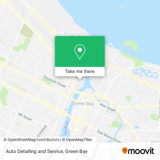 Auto Detailing and Service map