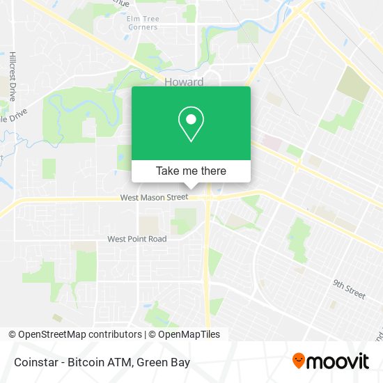 Mapa de Coinstar - Bitcoin ATM