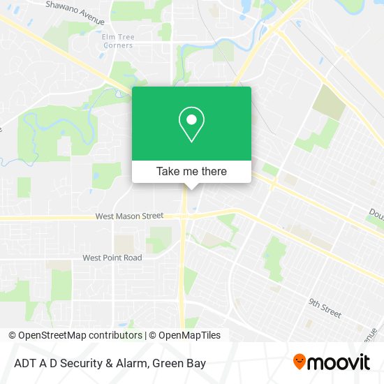 ADT A D Security & Alarm map