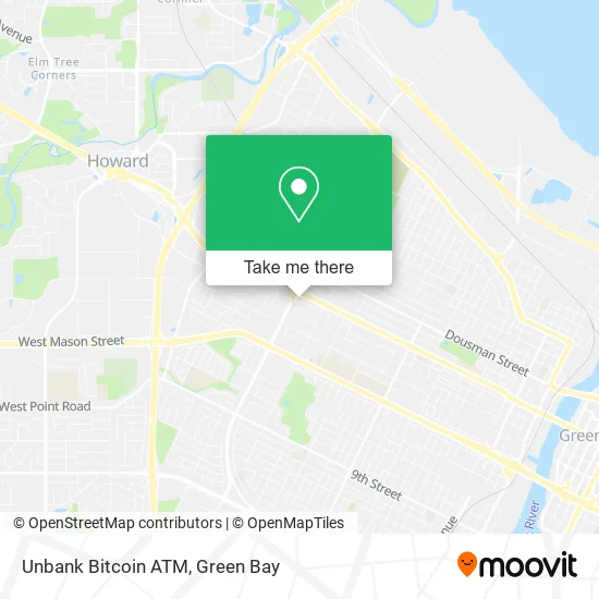 Mapa de Unbank Bitcoin ATM