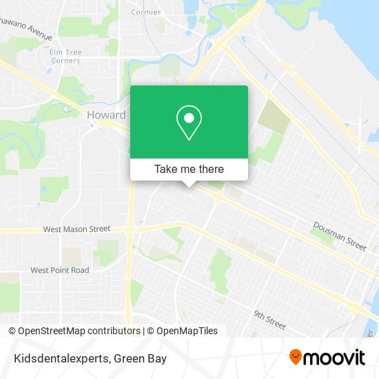 Kidsdentalexperts map