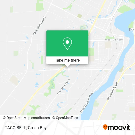 TACO BELL map