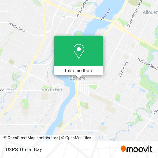 USPS map