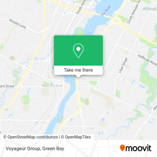 Voyageur Group map