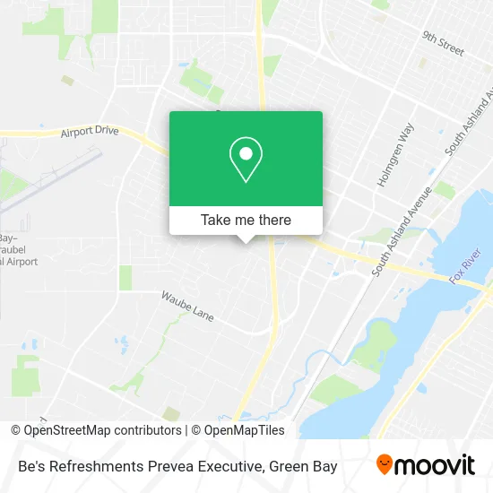 Be's Refreshments Prevea Executive map