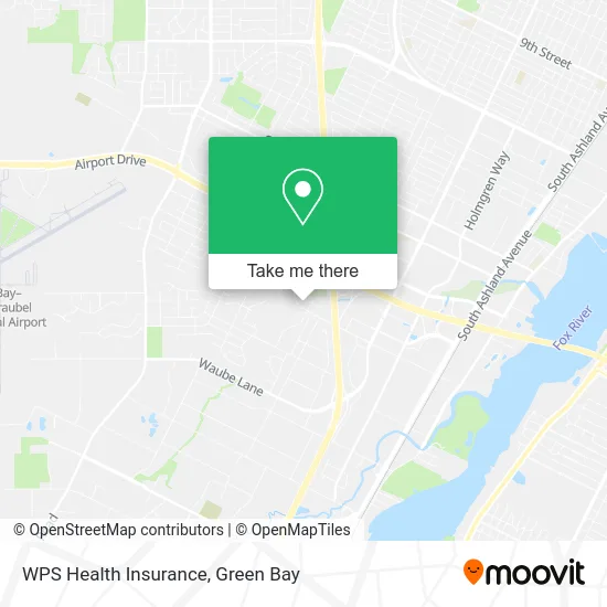 WPS Health Insurance map