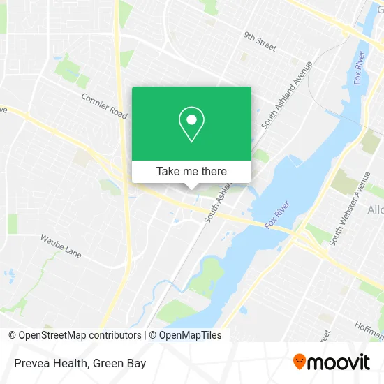 Prevea Health map