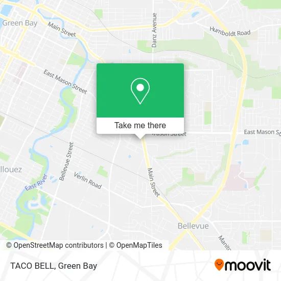 TACO BELL map