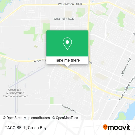 TACO BELL map