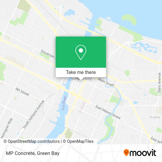 Mapa de MP Concrete