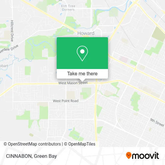 CINNABON map