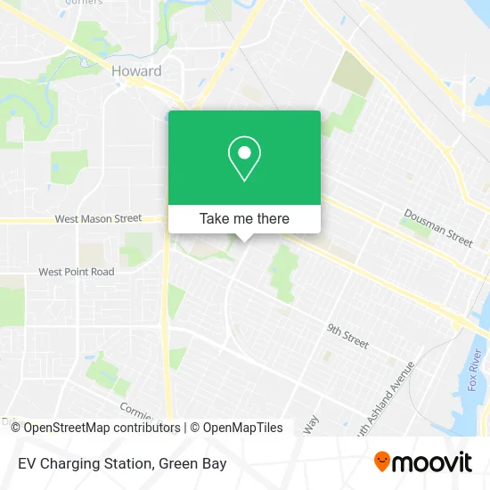 EV Charging Station map