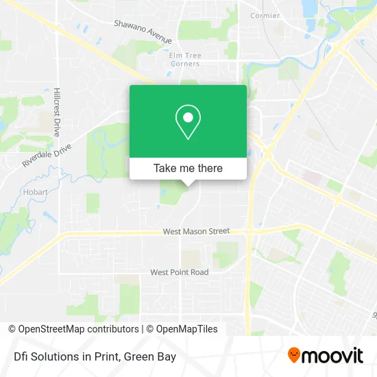Dfi Solutions in Print map