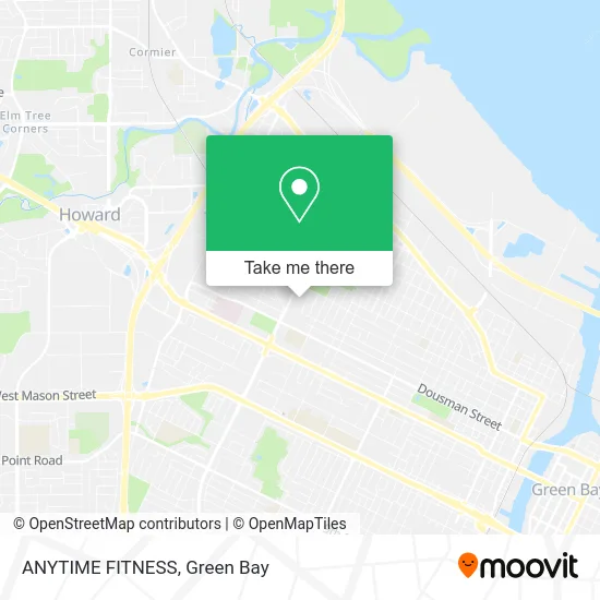 Mapa de ANYTIME FITNESS