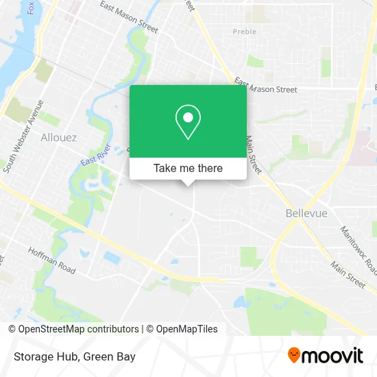 Storage Hub map