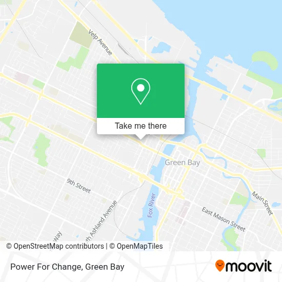 Power For Change map